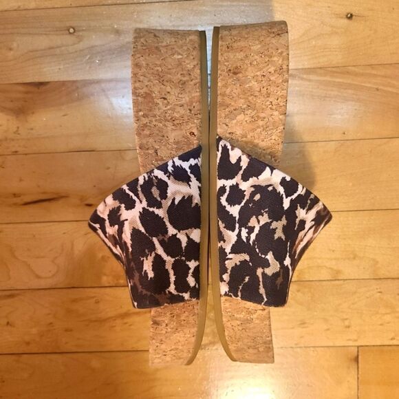 Veronica Beard Dresdyn Slides Animal Print - Picture 6 of 6